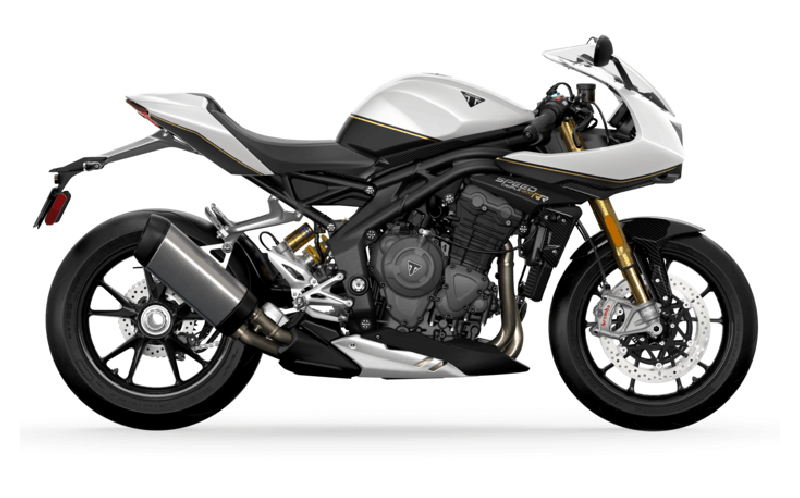 Speed Triple 1200 RR Crystal White / Storm Grey